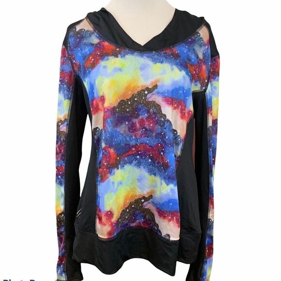 Cover girl active galaxy lightweight hooded shirt - Picture 1 of 5